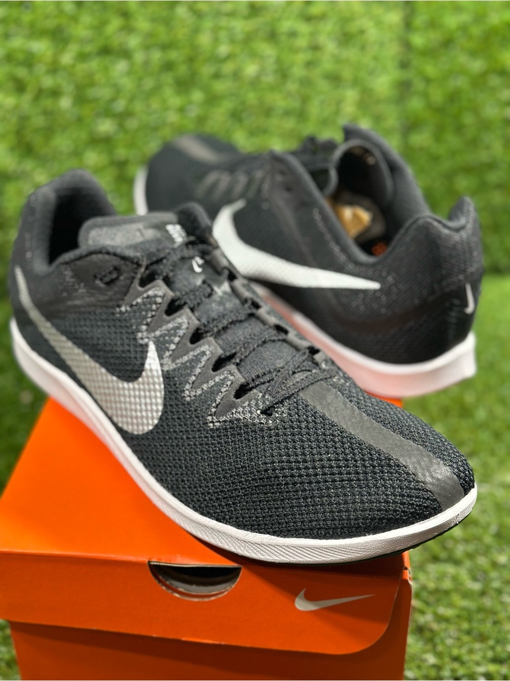NIKE ZOOM RIVAL DISTANCE TRACK & FIELD DISTANCE SPIKE SHOES , SIZE MENS 10.5